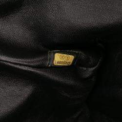 Pre Owned Chanel Black Reissue 2.55 Patent Double Flap 226