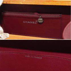 Pre Owned Chanel Vintage Vanity Brown/Black Wood Box Handbag
