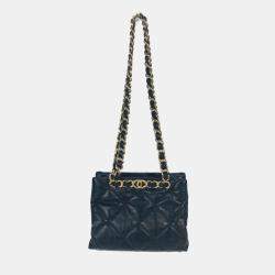 مملوكة مسبقًا Chanel CC Black Leather Tote Bag