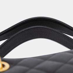 Pre Owned Chanel Black Caviar Grand Shopping Tote