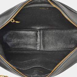 Pre Owned Chanel CC Black Caviar Leather Camera Bag