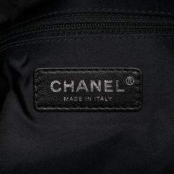 Pre Owned Chanel Airline Messenger Multicolor Blue Nylon Shoulder Bag