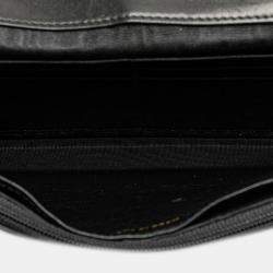 Pre Owned Chanel Black CC Caviar Wallet on Chain