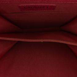 Pre Owned Chanel Pink North South Boy Flap