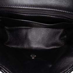 Pre Owned Chanel Black Mini Rectangular Classic Patent Single Flap