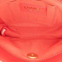Pre Owned Chanel Mini Quilted Lambskin Soft Square Flap