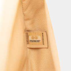 Pre Owned Chanel Brown Medium Caviar Paris Cuba Thread Around Flap