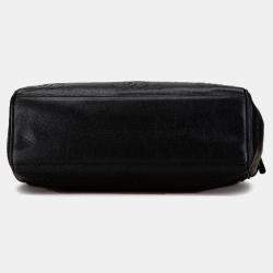 Pre Owned Chanel Black Triple CC Caviar Shoulder Bag