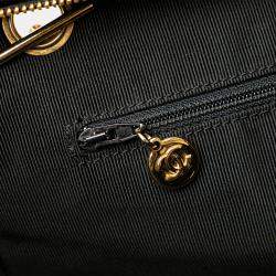 Pre Owned Chanel Black Triple CC Caviar Shoulder Bag