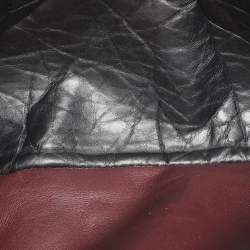 Pre Owned Chanel Black Quilted Aged Leather Classic 227 Reissue 2.55 Flap Bag