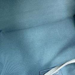 Pre Owned Chanel Deauville 2Waytote Bag Light Blue Denim Size Gm