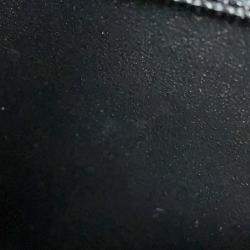 Pre Owned Chanel Matelasse Heart Ball Chain shoulder Black Caviar Leather
