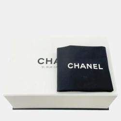 Pre Owned Chanel Matelasse Heart Ball Chain shoulder Black Caviar Leather