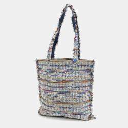 Pre Owned Chanel Multicolor Tweed tweed shoulder bag