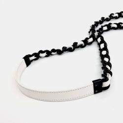 Pre Owned Chanel White Caviar Leather Caviar WOC Crossbody Bag