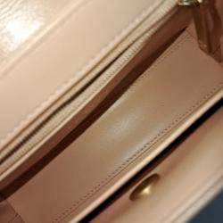 Pre Owned Chanel Beige Leather Kelly Shopping Bag 19