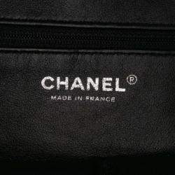 Pre Owned Chanel Black CC Tweed Chain Fantasy Crossbody
