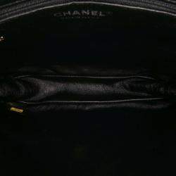 Pre Owned Chanel Black CC Tweed Chain Fantasy Crossbody
