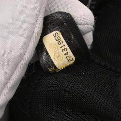 Pre Owned Chanel Black Mesh Body Bag Bum Bag