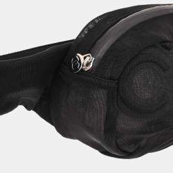Pre Owned Chanel Black Mesh Body Bag Bum Bag