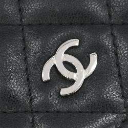 Pre Owned Chanel Black Lambskin Classic WOC Wallet On Chain