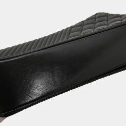 Pre Owned Chanel Black Calfskin Coco Boy Flap Shoulder Bag