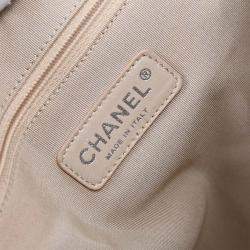 Pre Owned Chanel Black Calfskin Rue Cambon Embossed Unlimited Shoulder Bag