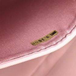 Pre Owned Chanel Pink Calfskin Medallion Tote Handbag