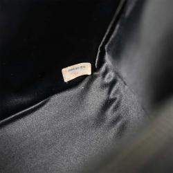 Pre Owned Chanel Black Satin Handbag