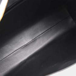 Pre Owned Chanel Black Calfskin Travel Bowling Bag
