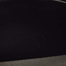 Pre Owned Chanel Black Quilted Leather Coco Boy Wallet on Chain