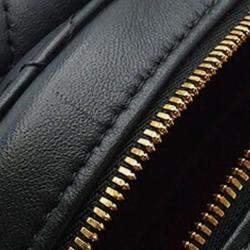 Pre Owned Chanel Black Lambskin CC in Love Heart Crossbody