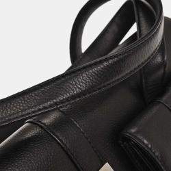 Pre Owned Chanel Black Calfskin Handbag