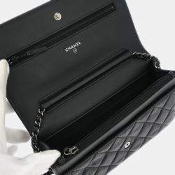 Pre Owned Chanel Calfskin Mademoiselle Lock Icon WOC Wallet on Chain Shoulder Bag