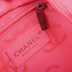Pre Owned Chanel Black Calfskin Cambon Ligne Tote Handbag
