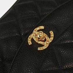 Pre Owned Chanel Black Calfskin Camera Bag Mini