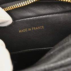 Pre Owned Chanel Black Calfskin Camera Bag Mini
