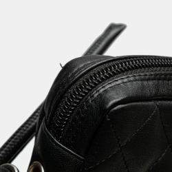 Pre Owned Chanel Black Lambskin Cambon Ligne Crossbody