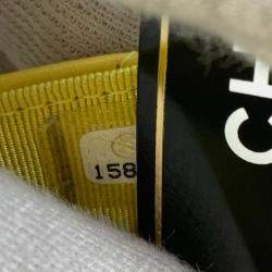 Pre Owned Chanel Cc Coco Mark Matelasse Quilted Chain Wallet/Long Wallet Lambskin  Yellow