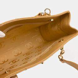 مملوكة مسبقًا Chanel Beige Calfskin Choco Bar Tote Handbag