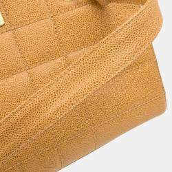 مملوكة مسبقًا Chanel Beige Calfskin Choco Bar Tote Handbag