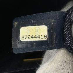 Pre Owned Chanel Black Lambskin Shoulder Bag