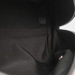 Pre Owned Chanel Black Calfskin Bowling Bag
