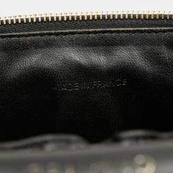 Pre Owned Chanel Black CC Caviar Vanity Bag