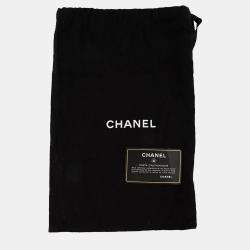Pre Owned Chanel Matelasse Chain Wallet Black Caviar Leather