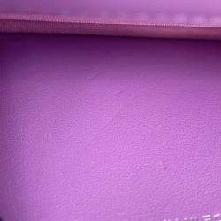 Pre Owned Chanel Chain Wallet Multicolor Tweed