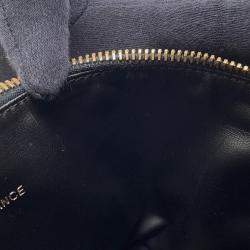 Pre Owned Chanel Vanity Bag Black Caviar Leather