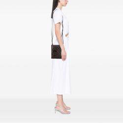 Pre Owned Chanel Black Quilted Lambskin Cambon Ligne Flat Crossbody
