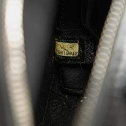 Pre Owned Chanel Black Patent Round As Earth Bag