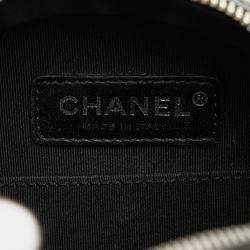 Pre Owned Chanel Black Patent Round As Earth Bag
